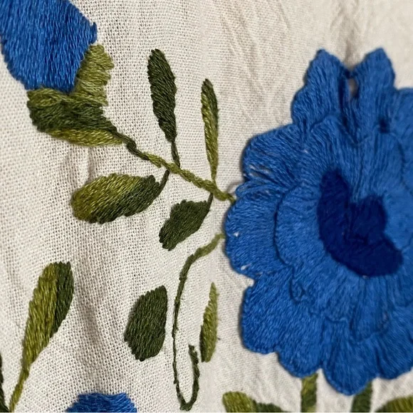 Mexican Embroidered Dress - Picture 4 of 12